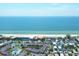 Aerial view showcasing building's location near beach at 1900 Gulf N Dr # 4, Bradenton Beach, FL 34217