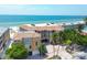 Aerial view of building near beach at 1900 Gulf N Dr # 4, Bradenton Beach, FL 34217