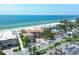 Aerial view showing building and beach at 1900 Gulf N Dr # 4, Bradenton Beach, FL 34217