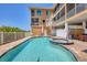 Community pool and spa with ocean view at 1900 Gulf N Dr # 4, Bradenton Beach, FL 34217