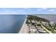 Wide aerial view of the community and shoreline at 2810 N Beach Rd # 106, Englewood, FL 34223