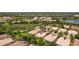 Aerial view showcasing home's location in a community at 7637 Quinto Dr, Sarasota, FL 34238