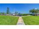 Community boat docks with kayaks and grassy areas at 4540 Gulf Of Mexico Dr # Ph1, Longboat Key, FL 34228