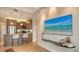 Open floor plan with modern kitchen and living area at 445 N Orange Ave # 309, Sarasota, FL 34236