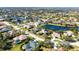 Aerial view showing home and surrounding neighborhood at 10622 Cheval Pl, Lakewood Ranch, FL 34202