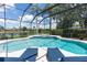 Inviting pool and spa with screened enclosure, offering a relaxing outdoor oasis at 10622 Cheval Pl, Lakewood Ranch, FL 34202