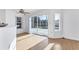 Dining area with sliding doors leading to a screened pool at 3125 57Th Avenue E Cir, Bradenton, FL 34203