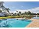 Community pool with lake view at 3125 57Th Avenue E Cir, Bradenton, FL 34203