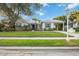 Single story home with attached garage and well-maintained landscaping at 4532 Shark Dr, Bradenton, FL 34208