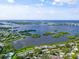 Aerial view of waterfront community near the ocean at 1520 Pelican Point Dr # 251, Sarasota, FL 34231