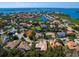 Aerial view of large waterfront community at 12313 Baypointe Ter, Cortez, FL 34215