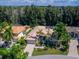 Aerial view of single Gathering home and neighborhood at 12313 Baypointe Ter, Cortez, FL 34215