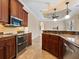 Spacious kitchen, double oven, granite countertops at 12313 Baypointe Ter, Cortez, FL 34215