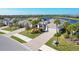 Aerial view of home and community, highlighting curb appeal at 14573 Ponce De Leon Trl, Port Charlotte, FL 33981