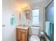 Simple bathroom with vanity, toilet, and shower at 3333 26Th E Ave # 1230, Bradenton, FL 34208