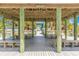 Interior view of Sea Turtle Overlook with shaded seating at 929 Suncrest Ln, Englewood, FL 34223