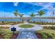Scenic boardwalk leading to a peaceful dock at 17745 Lucaya Dr, Lakewood Ranch, FL 34202