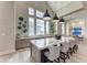 Modern community kitchen with large island and plenty of counter space at 17745 Lucaya Dr, Lakewood Ranch, FL 34202