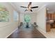Bright dining area with wood table and natural light at 323 Winding Brook Ln # 102, Bradenton, FL 34212