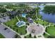 Aerial view of community amenities at 21285 Holmes Cir, Venice, FL 34293