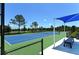 Enjoy the community tennis courts at 21285 Holmes Cir, Venice, FL 34293