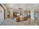 Spacious living room with hardwood floors and a neutral color palette at 14717 Leopard Creek Pl, Lakewood Ranch, FL 34202