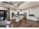 Bright communal kitchen equipped with stainless steel appliances, countertops, and island at 5510 Panella Ct, Palmetto, FL 34221