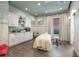 Relaxing spa featuring a massage table, cabinetry, and a serene ambiance for ultimate relaxation at 5510 Panella Ct, Palmetto, FL 34221
