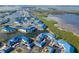 Aerial view showing condo community location and surrounding landscape at 835 Audubon Dr # 835, Bradenton, FL 34209