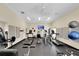 Well-equipped gym with treadmills, stationary bike, fitness balls, and other fitness machines at 835 Audubon Dr # 835, Bradenton, FL 34209