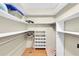 Spacious walk-in closet with ample shelving and hanging space at 835 Audubon Dr # 835, Bradenton, FL 34209