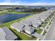 Community view of lakefront homes at 1119 Waterline Ct, Sarasota, FL 34240