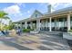 Community clubhouse with a fire pit and seating area at 1119 Waterline Ct, Sarasota, FL 34240