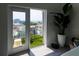 Private balcony with artificial turf and city view at 808 3Rd W Ave # 701, Bradenton, FL 34205