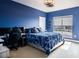 Bedroom with a queen-size bed and city view at 808 3Rd W Ave # 701, Bradenton, FL 34205