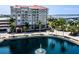 Luxury condo building with waterfront location and fountain at 808 3Rd W Ave # 701, Bradenton, FL 34205