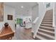 Bright and spacious entryway with view into living room and kitchen at 2563 Prospect St, Sarasota, FL 34239