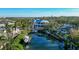 Waterfront home with private dock and lush landscaping at 5309 Hidden Harbor Rd, Sarasota, FL 34242