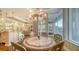 Breakfast nook with scenic views and seating for four at 5309 Hidden Harbor Rd, Sarasota, FL 34242