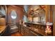 Compact kitchenette with granite counters and microwave at 5309 Hidden Harbor Rd, Sarasota, FL 34242