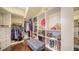 Large walk-in closet with ample shelving and hanging space at 5309 Hidden Harbor Rd, Sarasota, FL 34242
