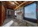 Unfinished basement with exposed beams and storage shelves at 258 Seminole Nw Blvd, Port Charlotte, FL 33952