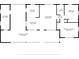 Detailed floor plan showcasing a spacious layout with multiple bedrooms, living areas, and a screened porch at 258 Seminole Nw Blvd, Port Charlotte, FL 33952