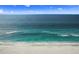 Stunning view of a wide expanse of ocean and beach at 1358 Moonmist Dr # B4, Sarasota, FL 34242