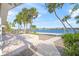 Brick paved patio with access to waterfront views at 1358 Moonmist Dr # B4, Sarasota, FL 34242