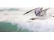 Seagull in flight over ocean waves at 1358 Moonmist Dr # B4, Sarasota, FL 34242