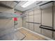 Large walk-in closet with ample shelving and hanging space at 1358 Moonmist Dr # B4, Sarasota, FL 34242