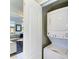 Convenient laundry room with stackable washer and dryer at 14118 Florida Rosemary Dr, Bradenton, FL 34211