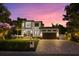 Stunning two-story home with a modern design and landscaped yard at 577 Venice Ln, Sarasota, FL 34242