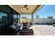 Covered back porch offers plenty of room, plus outdoor seating at 12661 Oak Hill Way, Parrish, FL 34219
